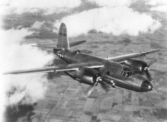 Martin B-26 Marauder streamlined for speed