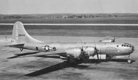 B-29 Superfortress at the flying gas station