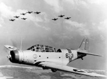 Douglas TBD Devastator three seat torpedo bomber