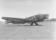 Four-seat medium bomber of the Junkers Ju 86