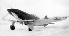 The Mikoyan-Gurevich Mig-1/3 was caught on the ground
