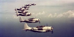 The hero of the Pacific war Douglas SBD Dauntless